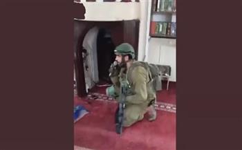 جيش الاحتلال الإسرائيلي يعلق على حادثة اقتحام جنوده لمسجد في جنين