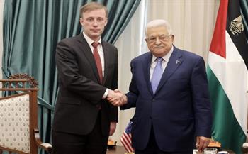 الرئيس الفلسطيني يلتقي مستشار الأمن القومي الأمريكي لبحث وقف إطلاق النار بغزة