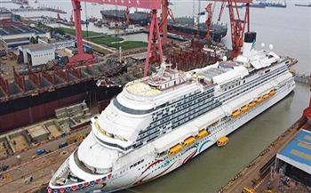 أول سفينة سياحية كبيرة محلية الصنع في الصين تتأهب لأولى رحلاتها