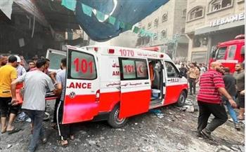 الهلال الأحمر الفلسطيني : نواجه صعوبة في التواصل مع أطقمنا بغزة