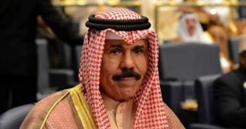 وزير شؤون الديوان الأميري الكويتي ينعى الشيخ نواف الأحمد الجابر الصباح