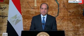 بعد إعلان فوزه بالانتخابات الرئاسية.. الرئيس السيسي يوجه رسالة شكر للمصريين