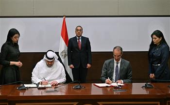 رئيس الوزراء يشهد توقيع مذكرة تفاهم للتعاون بين مصر والإمارات في مجال بناء مراكز البيانات