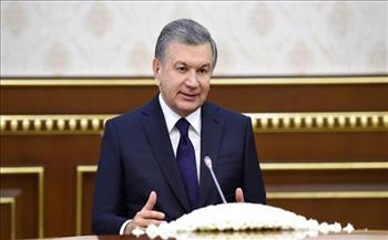 رئيس أوزبكستان يهنئ الرئيس السيسي لفوزه بولاية جديدة