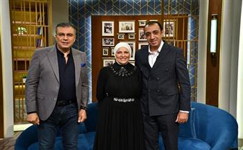 في أول ظهور تليفزيوني لهما.. دعاء فاروق وزوجها ببرنامج «واحد من الناس» الليلة