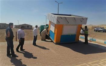 تنفيذ عدد من المشروعات الخدمية للمواطنين بمدينة رأس غارب بالبحر الأحمر