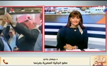 مواطن مصري في فرنسا من أمام السفارة: جيت انتخب عشان مصر تفضل بعزة وكرامة