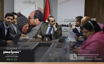 حملة السيسي تتابع تواصل سير انتخابات المصريين بالخارج