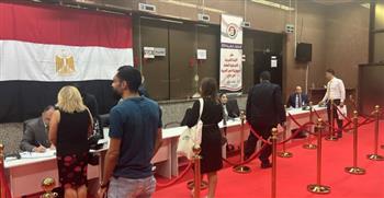 إغلاق صندوق التصويت في دبي لانتخابات المصريين بالخارج 2024 (فيديو)