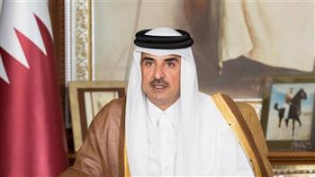 أمير قطر يؤكد استمرار الوساطة مع الشركاء للعودة إلى التهدئة فى غزة
