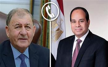 الرئيس العراقي يهنئ الرئيس السيسي بفوزه بولاية جديدة