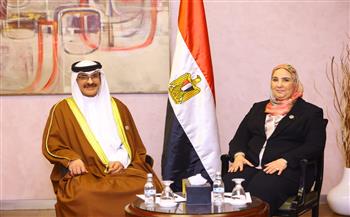 «القباج» تستعرض مع وزير التنمية البحريني التجربة المصرية في الحماية الاجتماعية 