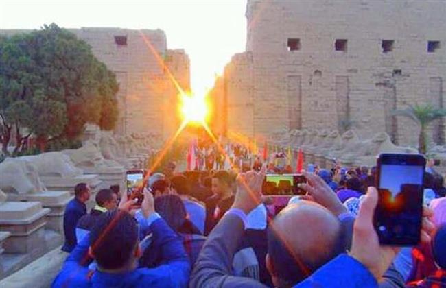 تعامد الشمس على قدس أقداس «الكرنك» و«قارون».. ظاهرة تاريخية تدل على عظمة المصري القديم 