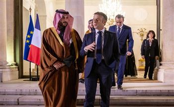 وزير الدفاع السعودي يستعرض مع الرئيس الفرنسي العلاقات الثنائية