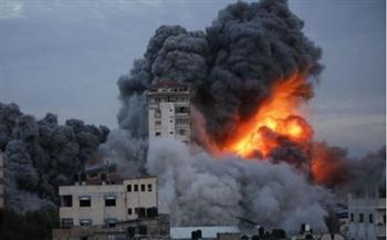 الاحتلال الإسرائيلي يقصف حي الأمل في غزة 