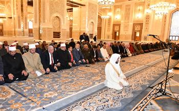 إمام الحرم النبوي يشيد بمسجد مصر ودار القرآن الكريم بالعاصمة الإدارية