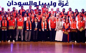«القباج» تشهد احتفالية الهلال الأحمر المصري باليوم العالمي للتطوع