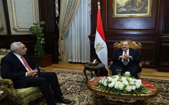 رئيس مجلس الشيوخ يستقبل السفير العراقي بمصر