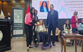 إيمان كريم توقع بروتوكول للتعاون مع مؤسسة آل قرة لتمكين لذوي الإعاقة 