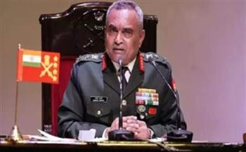 قائد الجيش الهندي يتفقد الوضع الأمني ​في ولاية "جامو وكشمير" 