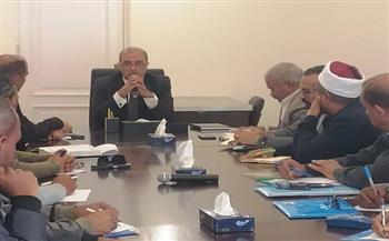 رئيس مرسى علم يجتمع مع المجلس التنفيذي للمدينة