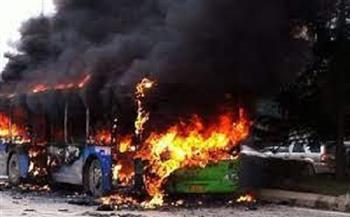 مصرع وإصابة 26 شخصا إثر اندلاع النيران في حافلة بولاية ماديا براديش الهندية