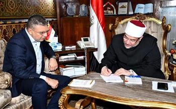 وزير الأوقاف يؤكد عمق التعاون مع اتحاد إذاعات وتليفزيونات التعاون الإسلامي 