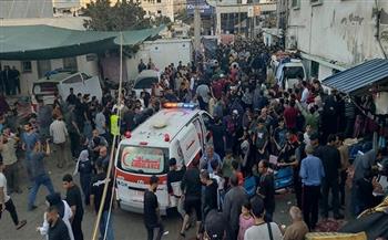 وصول 45 شهيدا فلسطينيا إلى مجمع الشفاء الطبي بغزة