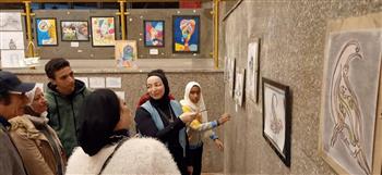 «90 لوحة فنية بالخط العربي» في احتفالات ثقافة الإسماعيلية بيوم اللغة العربية