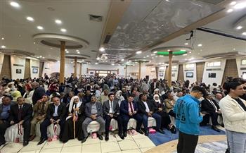 مؤتمر شعبي حاشد لدعم المرشح الرئاسي السيسي في ببا ببني سويف