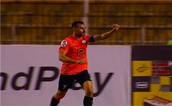 محمود قاعود رجل مباراة البنك الأهلى والمقاولون العرب في دوري نايل