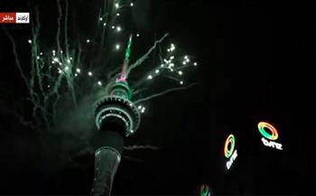 نيوزلندا تحتفل بالعام الجديد (بث مباشر)