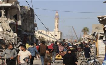 استشهاد 28 فلسطينيًا في القصف الجوي والمدفعي على مدينة خان يونس بغزة