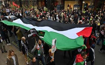 مظاهرات حاشدة تعم أنحاء العالم تضامنًا مع غزة