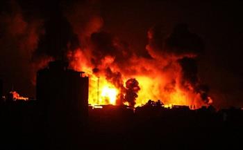 قصف إسرائيلي يستهدف محيط مستشفى كمال عدوان بغزة