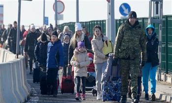 بولندا: وصول 16 ألف لاجئ من أوكرانيا في 24 ساعة