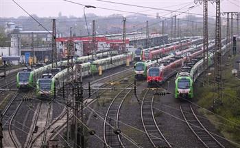 إضراب عن العمل يشل شبكة السكك الحديدية في ألمانيا لمدة 24 ساعة بدءا من اليوم