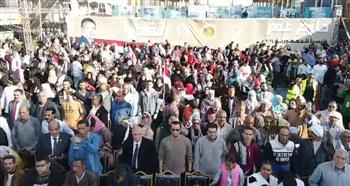 حشد انتخابي ضخم في القليوبية لتأييد المرشح الرئاسي حازم عمر| فيديو
