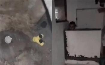فيديو مرعب.. سعودي يوثّق ظهور شبح طفل داخل مغسلة منزله