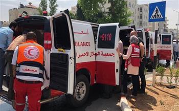 الهلال الأحمر الفلسطيني: توقف العمل بمركز إسعاف الجمعية فى غزة نتيجة نفاذ الوقود