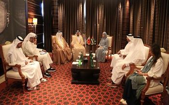 بحث تبادل الخبرات وتطوير منهجية التعاون والتدريب البرلماني بين البحرين والإمارات