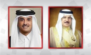 ملك البحرين يبحث هاتفيا مع أمير قطر تعزيز العلاقات الثنائية 