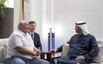 رئيسا الإمارات وبيلاروس يبحثان العلاقات الثنائية