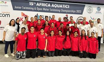 وزير الرياضة يهنئ منتخب مصر للسباحة بفوزه بالبطولة الأفريقية للشباب