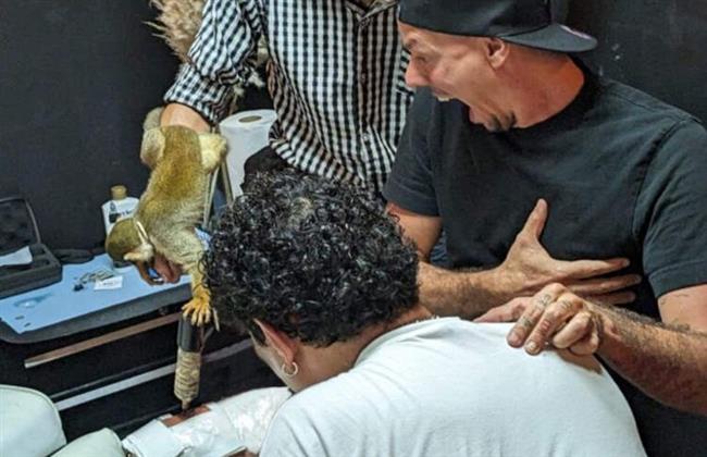 فنزويلي يثير جدلا كبيرا.. قام بتعليم قرد رسم الوشم