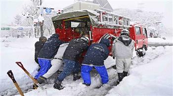 إلغاء أكثر من مائة رحلة جوية في اليابان بسبب الهطول الكثيف للثلوج