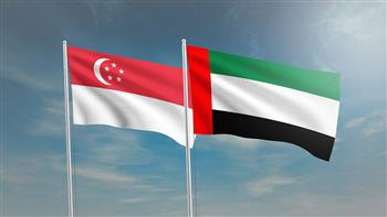الإمارات وسنغافورة تبحثان سبل تنمية التعاون القائم بين البلدين
