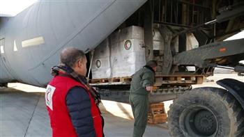 إقلاع طائرتي مساعدات من إقليم كردستان العراق إلى مدينة حلب السورية