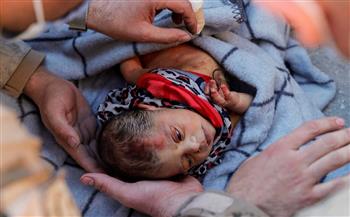 إنقاذ طفل بعد مرور 128 ساعة على زلزال تركيا