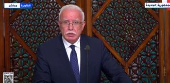 وزير الخارجية الفلسطيني: نحن بحاجة لدعم عربي في معركتنا ضد نظام استعماري إحلالي